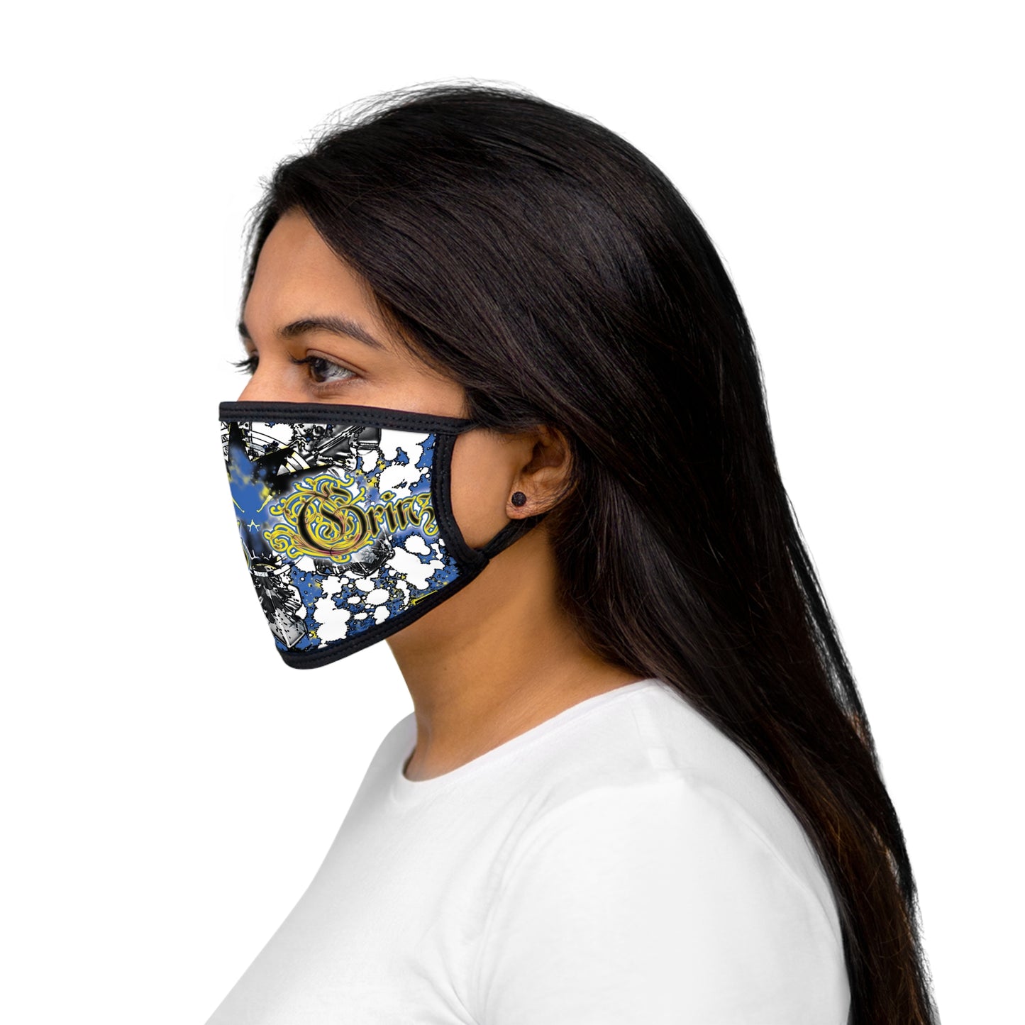 DG DIRTY PINK ROCK FACE MASK