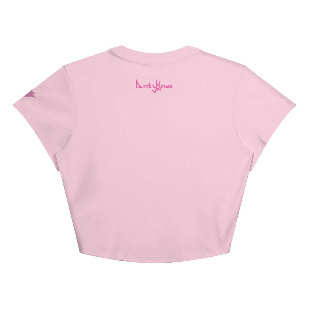 DG Girl Flight 1 Baby Tee - Sweet Pink - Back