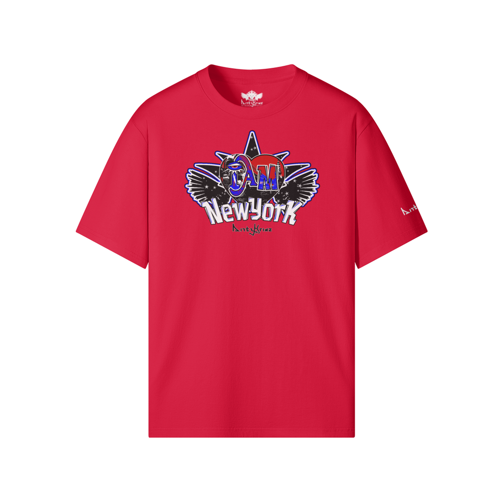 DG I AM NY T-Shirt Red -  Front